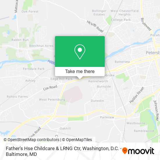 Mapa de Father's Hse Childcare & LRNG Ctr