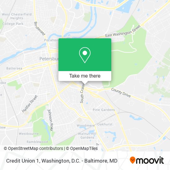 Credit Union 1 map