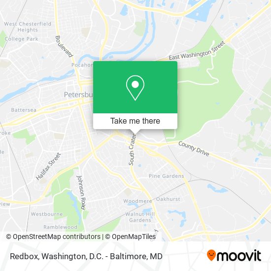 Redbox map