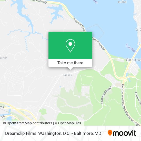 Dreamclip Films map
