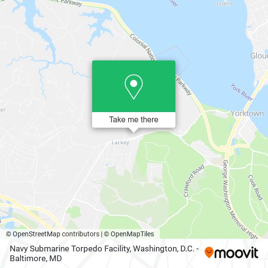 Mapa de Navy Submarine Torpedo Facility