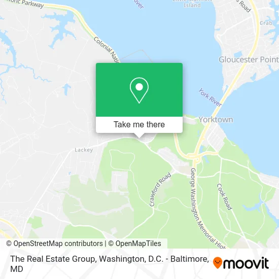 The Real Estate Group map