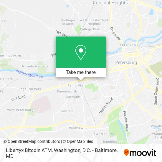 Libertyx Bitcoin ATM map