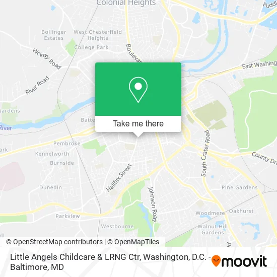 Mapa de Little Angels Childcare & LRNG Ctr