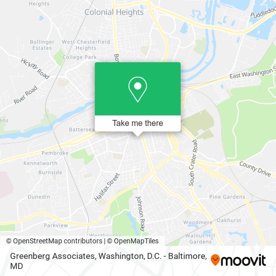 Greenberg Associates map