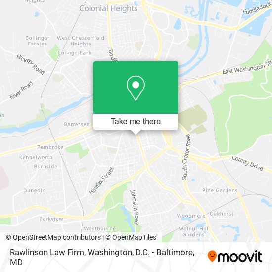 Rawlinson Law Firm map
