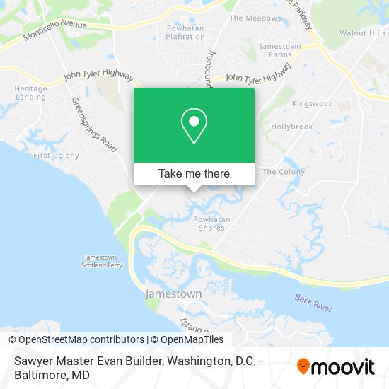Sawyer Master Evan Builder map
