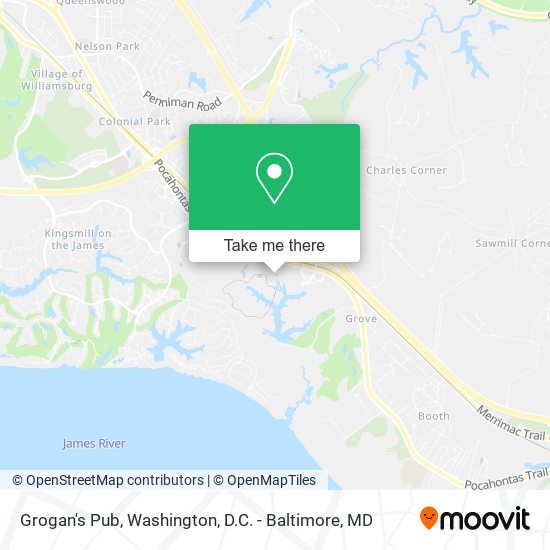 Mapa de Grogan's Pub