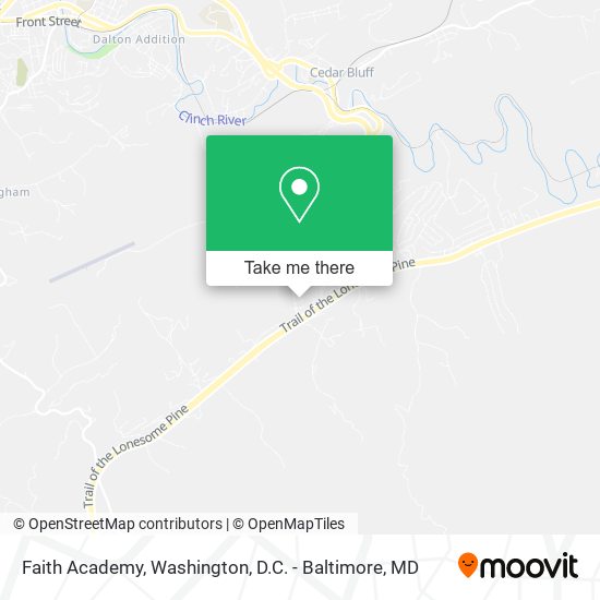 Mapa de Faith Academy