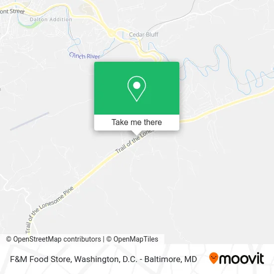 F&M Food Store map