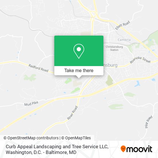 Mapa de Curb Appeal Landscaping and Tree Service LLC