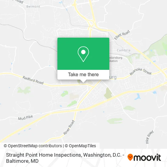 Straight Point Home Inspections map