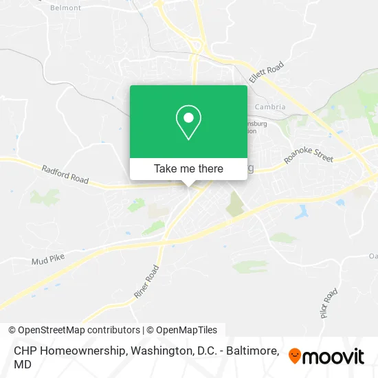 CHP Homeownership map