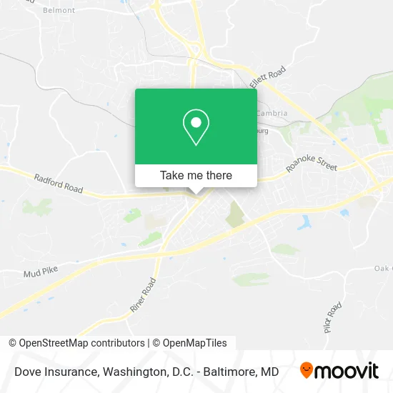 Dove Insurance map
