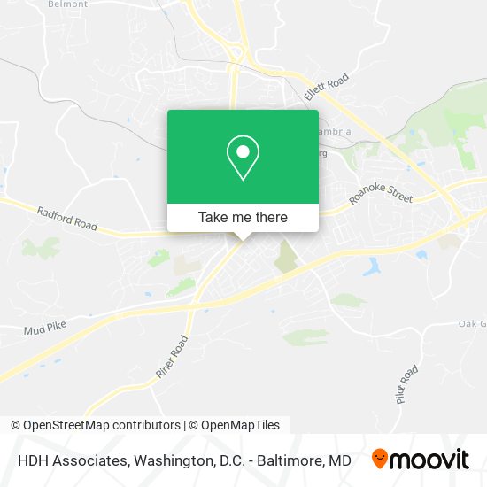 HDH Associates map