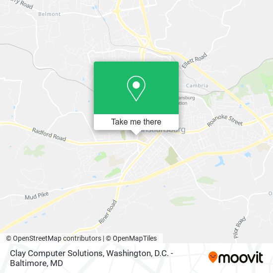 Mapa de Clay Computer Solutions