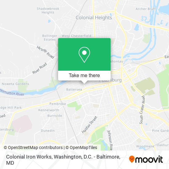 Mapa de Colonial Iron Works