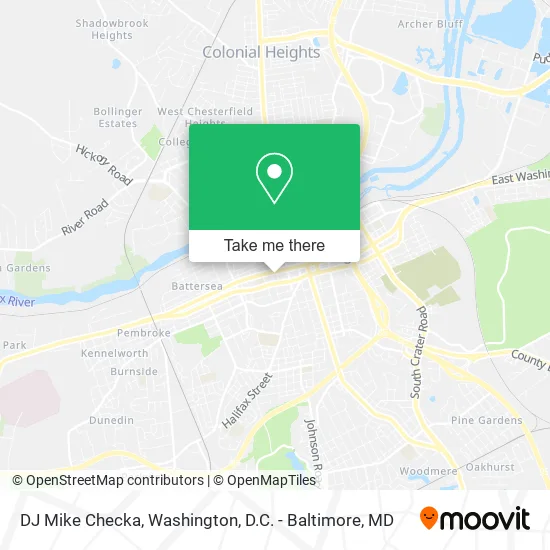 DJ Mike Checka map