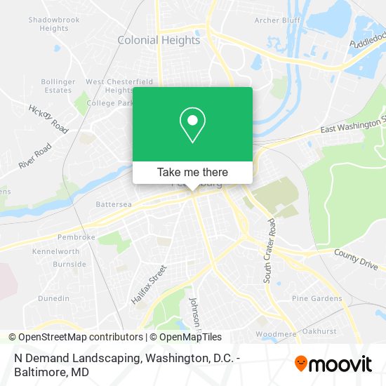 N Demand Landscaping map