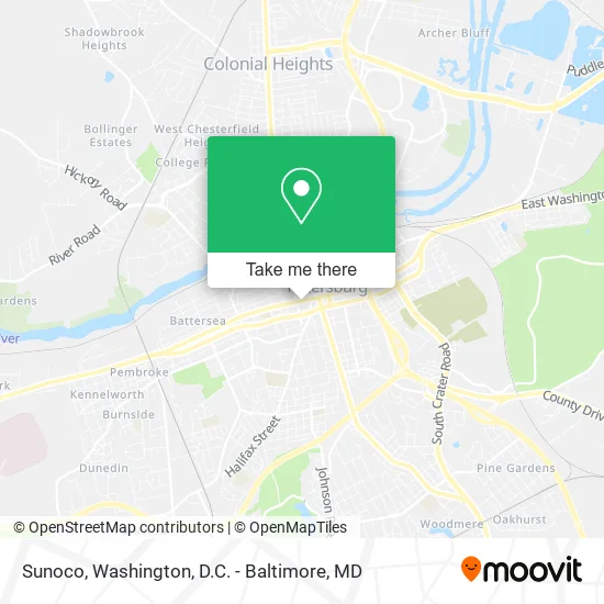 Sunoco map