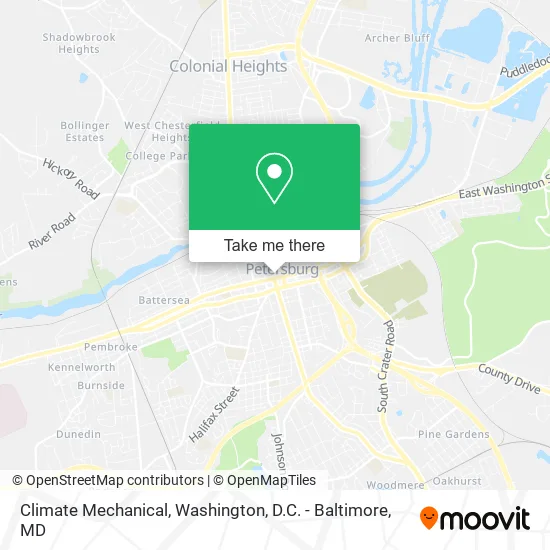 Climate Mechanical map