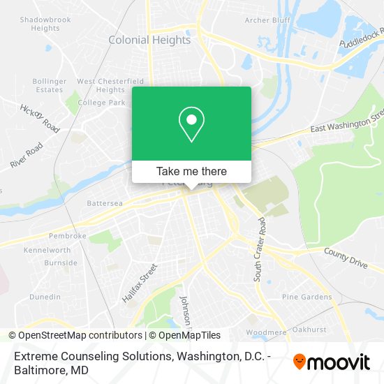 Extreme Counseling Solutions map