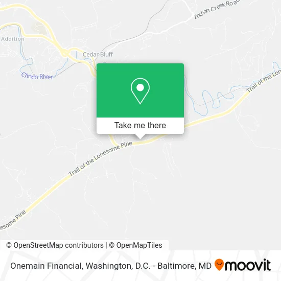 Onemain Financial map