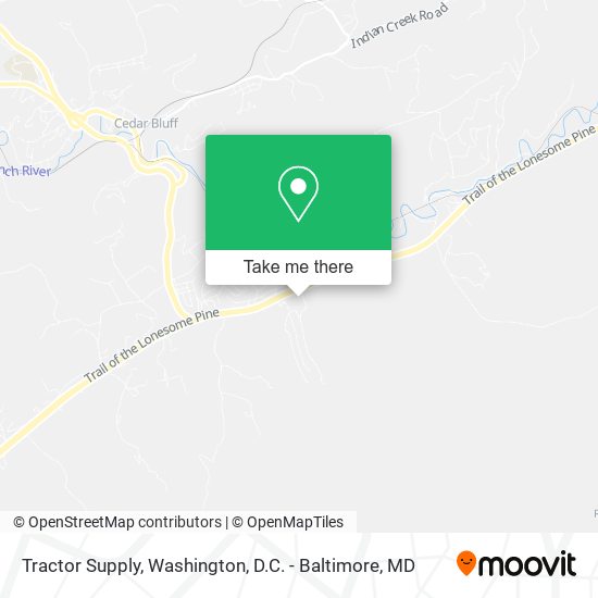 Tractor Supply map