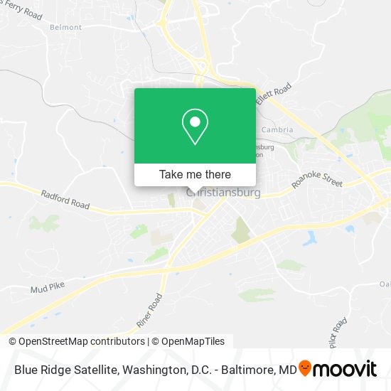 Blue Ridge Satellite map
