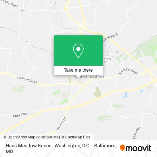 Hans Meadow Kennel map
