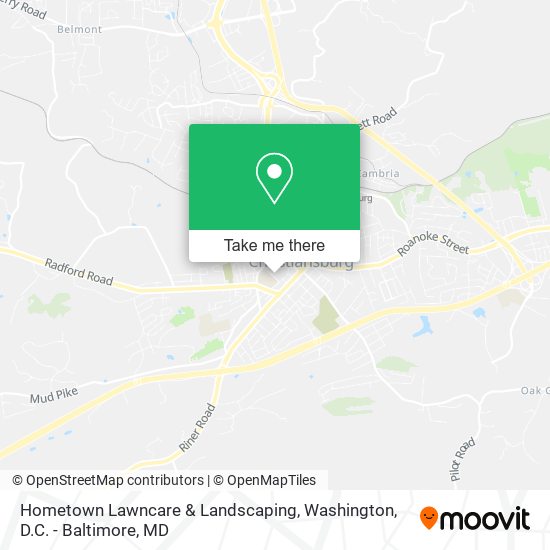 Mapa de Hometown Lawncare & Landscaping