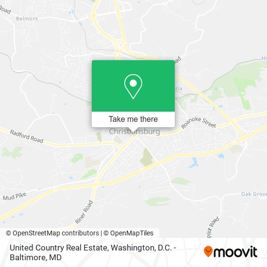 Mapa de United Country Real Estate
