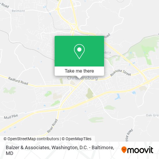 Balzer & Associates map