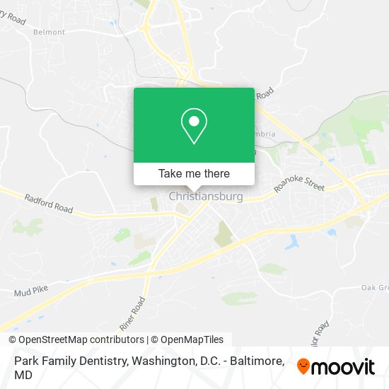 Mapa de Park Family Dentistry