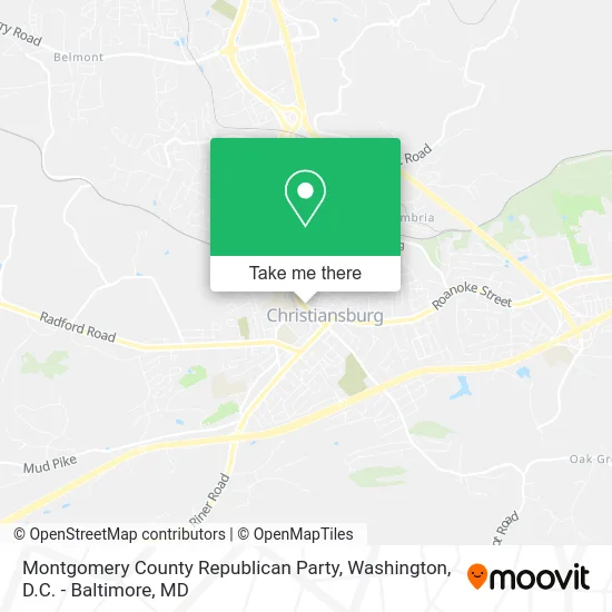 Montgomery County Republican Party map