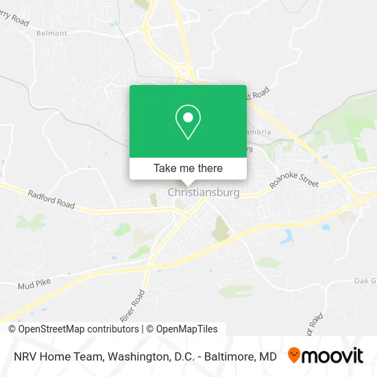 NRV Home Team map