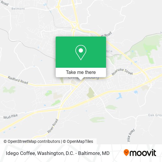 Idego Coffee map