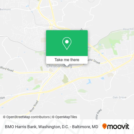 BMO Harris Bank map