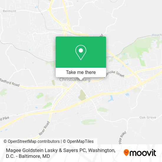 Magee Goldstein Lasky & Sayers PC map