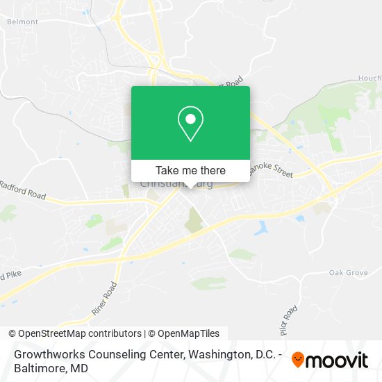 Growthworks Counseling Center map