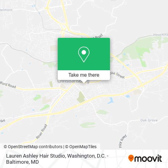 Lauren Ashley Hair Studio map