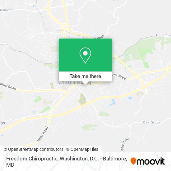 Mapa de Freedom Chiropractic