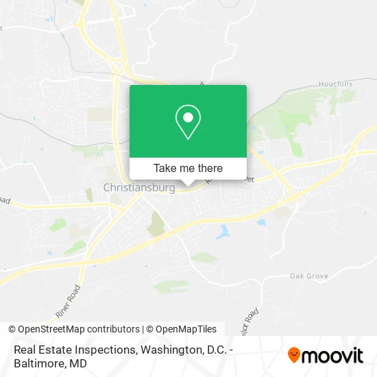 Real Estate Inspections map