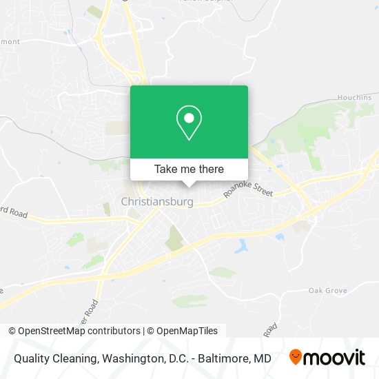 Quality Cleaning map