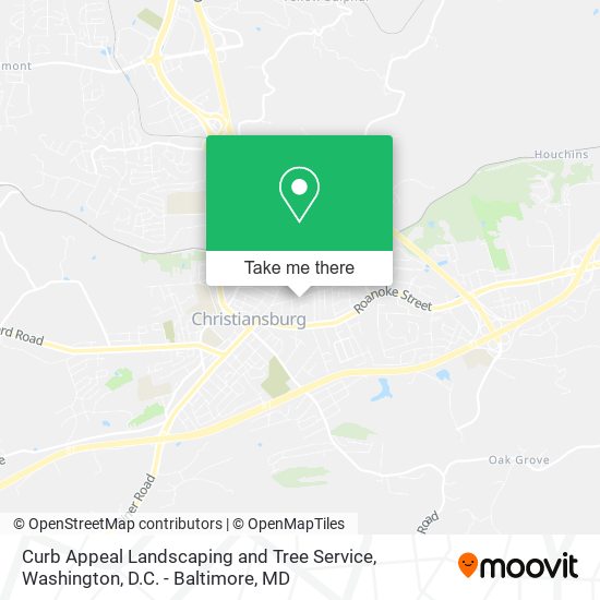 Mapa de Curb Appeal Landscaping and Tree Service