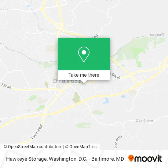 Hawkeye Storage map