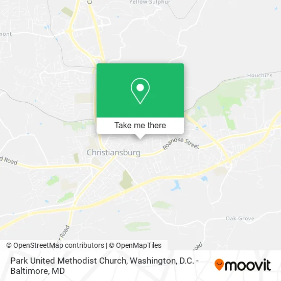 Mapa de Park United Methodist Church