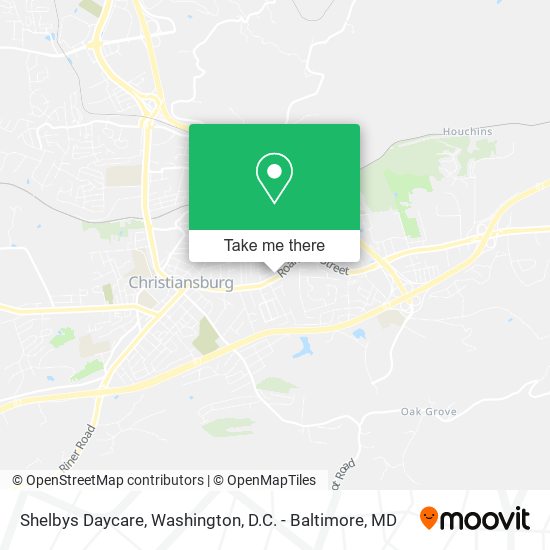 Mapa de Shelbys Daycare