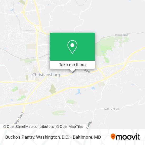 Mapa de Bucko's Pantry