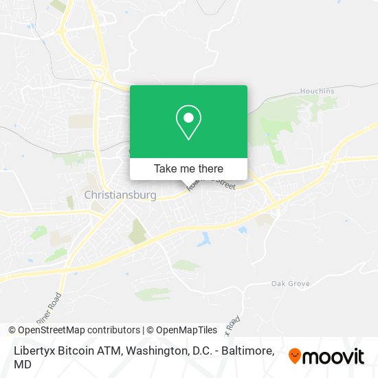 Libertyx Bitcoin ATM map